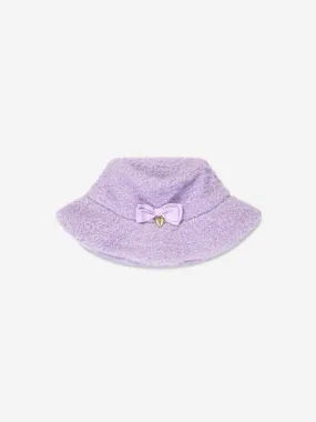 Angels Face Girls Maude Fleece Hat in Purple