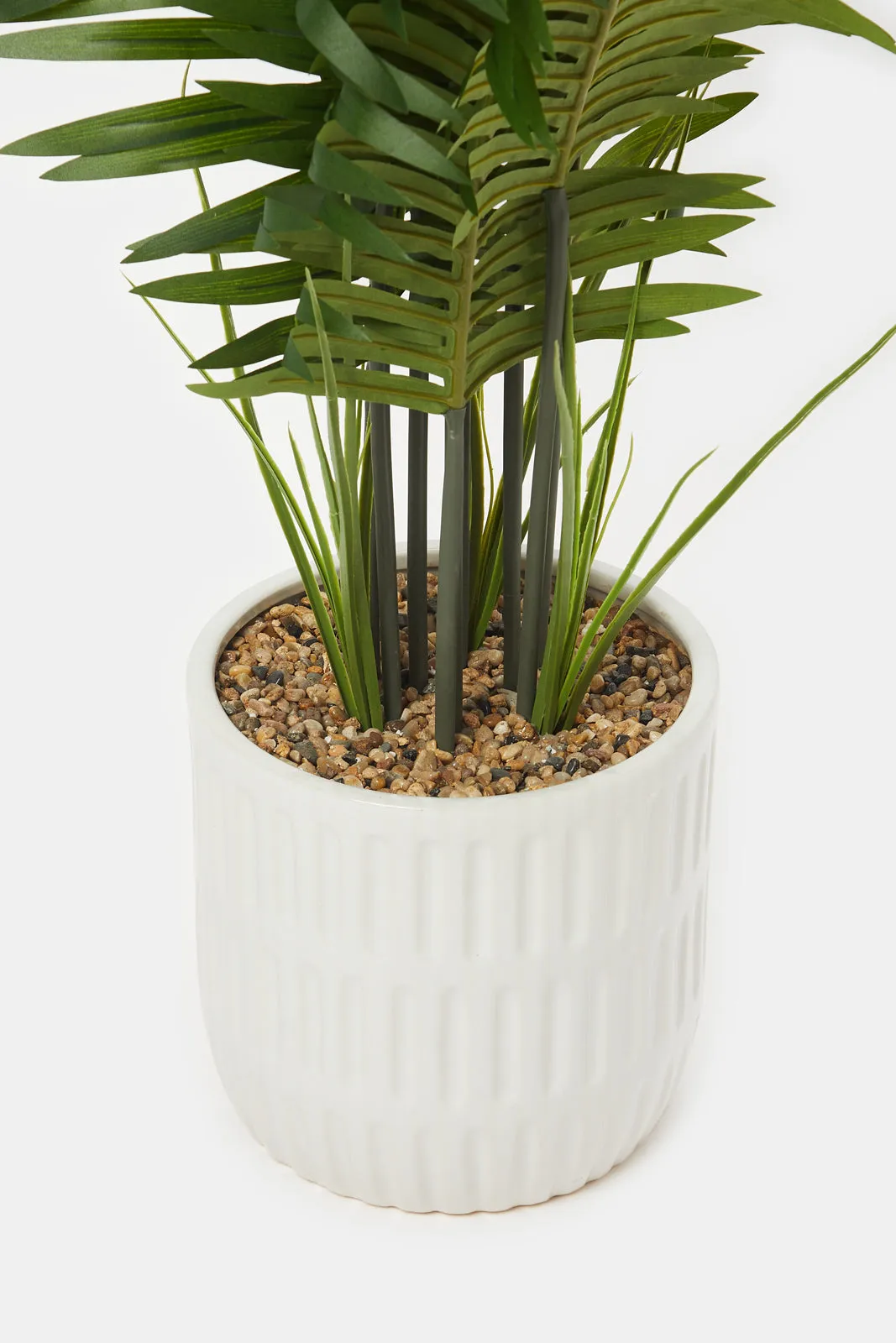 Artificial Plant In Ceramic Pot