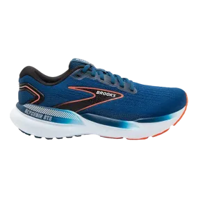 Brooks Men's Glycerin GTS 21 2E Wide - Blue Opal/Black/Nasturtium