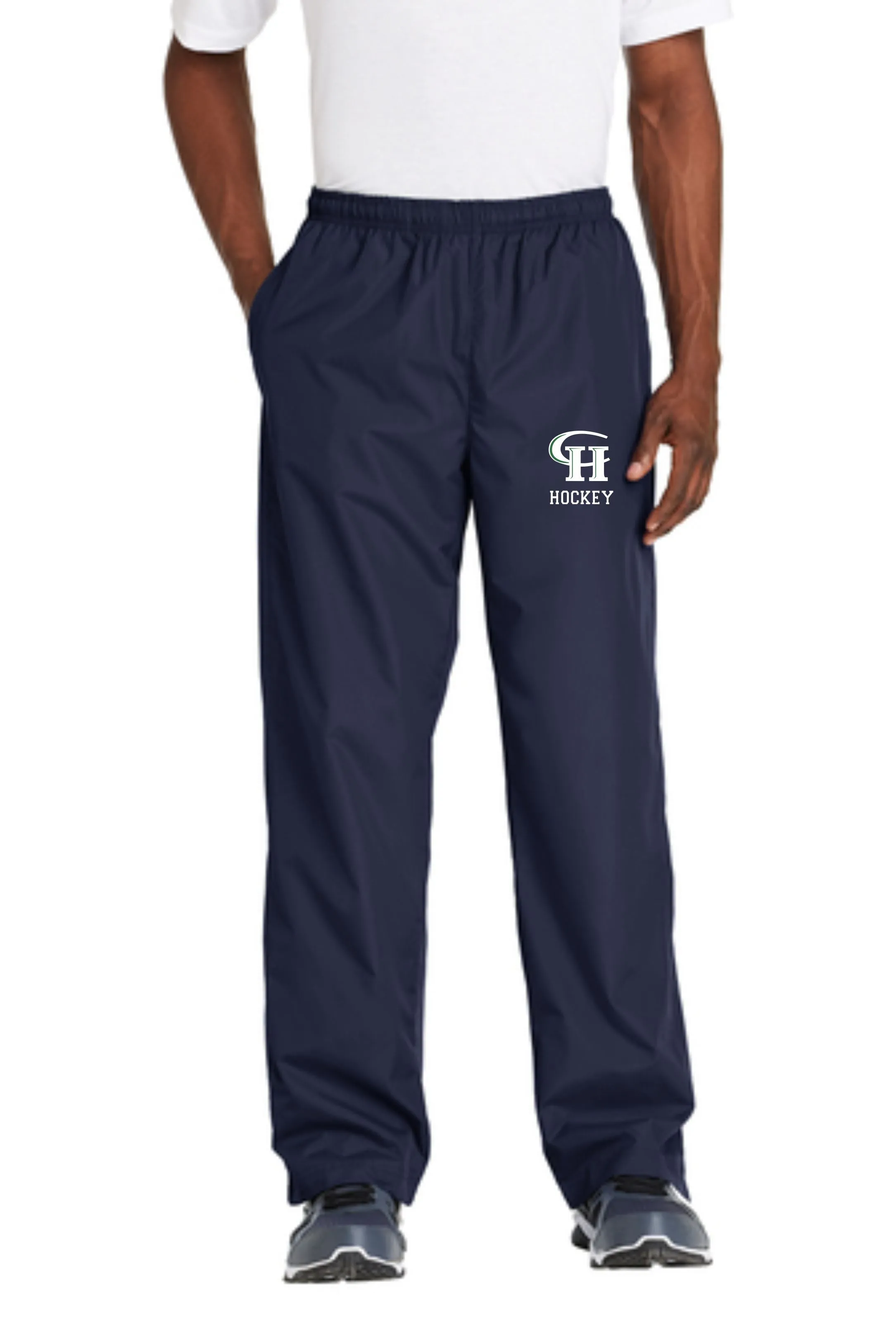 CHHS Hockey Navy Warm Up Pants New