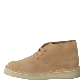 Desert Coal Light Tan Suede