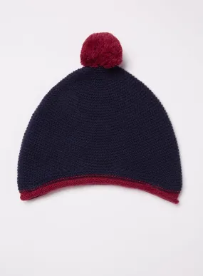 Frankie Bobble Hat in Navy