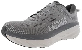 Hoka Men's Ultra Marathon Cushioned Running Shoes Bondi 7