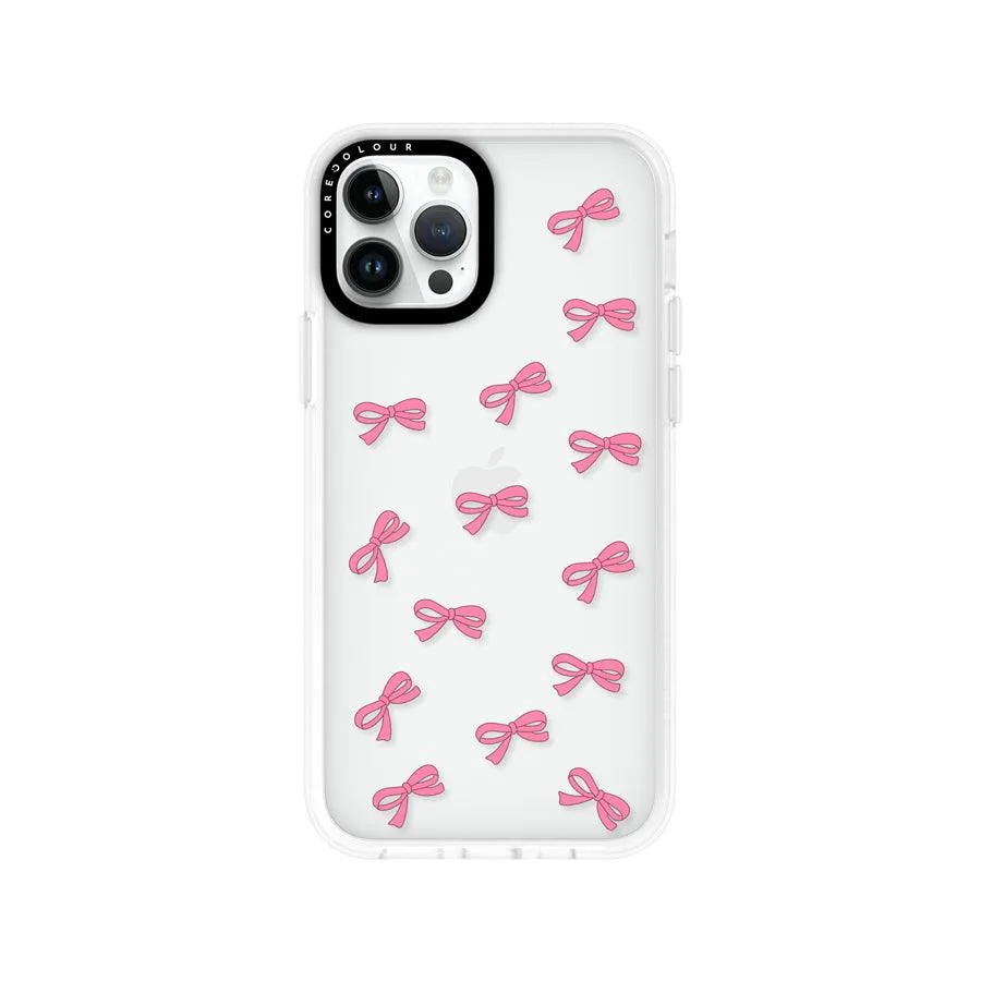 iPhone 12 Pro Pink Ribbon Mini Phone Case