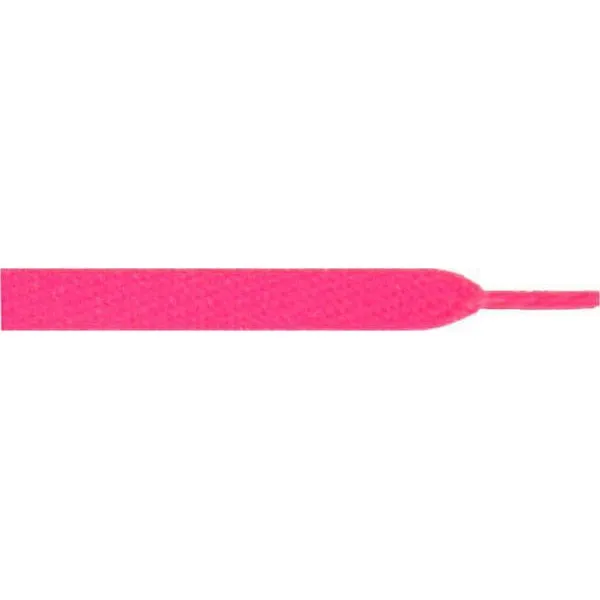 Skateboard Flat Laces - Hot Pink (1 Pair Pack) Shoelaces