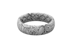 Thin Aspire Winter Rose Ring